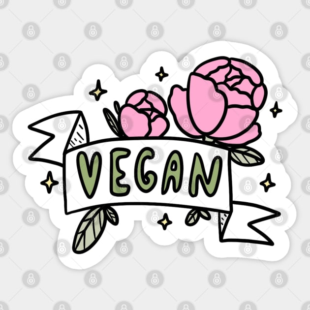 VEGAN Sticker by chiaraLBart